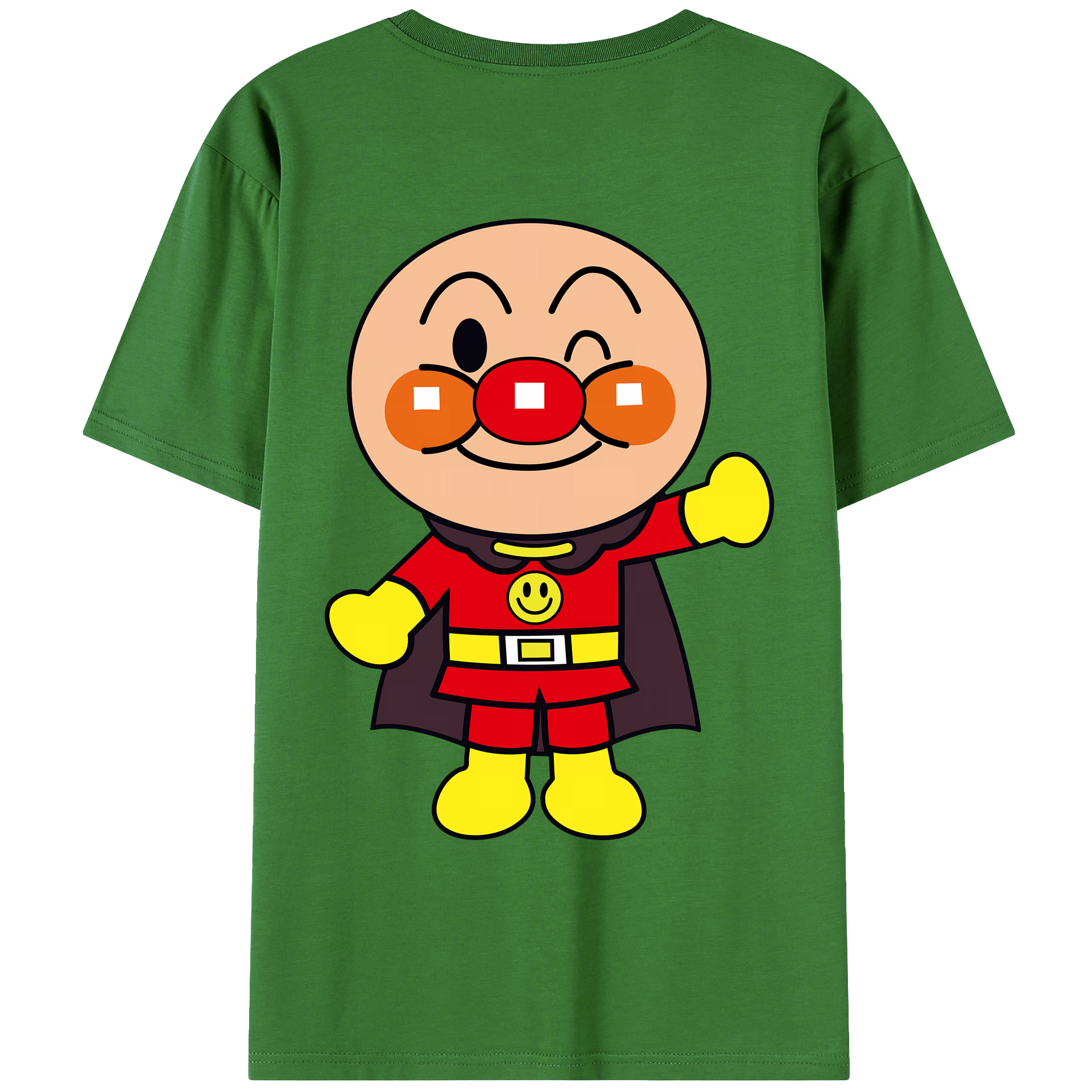 （画像用） アンパンマン Anpanman レディース半袖Tシャツ(バックプリント)